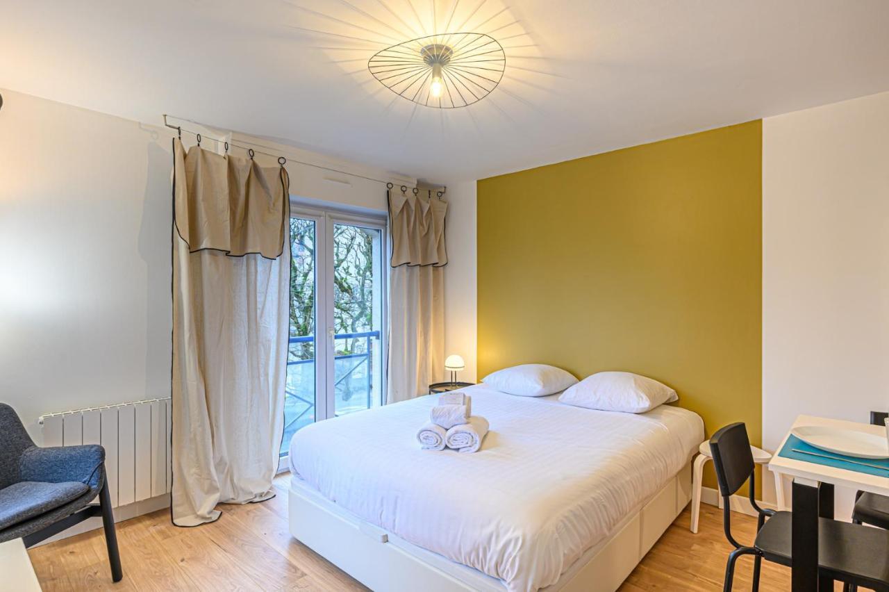 Le Ptit Pat - Studio Renove Avec Garage Centre Ville Vannes Dış mekan fotoğraf